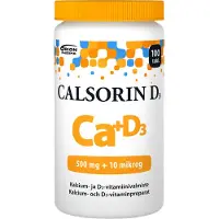 Calsorin 500 mg + D3 10 mikrog 100 tabl