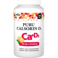 Orion Puru Calsorin 500mg + D3 20mcg 100 purutabl