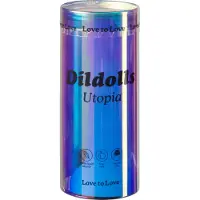 Love to love Dildolls Utopia - silikonidildo imukupilla - värikäs