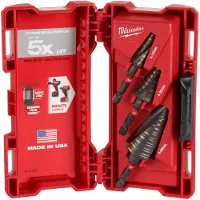 Milwaukee Porrasporanterä Shockwave 48899266; 4-12/4-20/4-30 mm; 3 kpl.