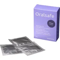 MEDintim Oralsafe Vanilla Latex Dental Dams Suuseksisuoja 8 kpl - Nude