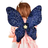 Den Goda Fen Fairy Wings - Blue - ONE SIZE