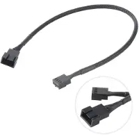 Akasa 30 cm jatkokaapeli 4-pin tuulettimen virtakaapelille