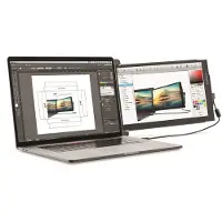 Lexibook - Dual & Triple Screen for Laptop (14.5’’) (TRIOMAX)