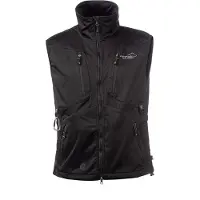 Arrak Outdoor Acadia Softshell-liivi Unisex Musta 2XL