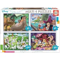 Educa Disney Classics Palapeli 4-in-1