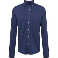 Ralph Lauren Featherweight Mesh-Lsl-Knt - Navy - XL