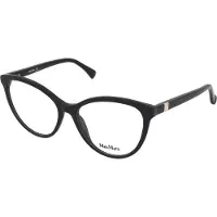 Max mara MM5024 54/16/140 Kiiltävä musta asetaatti NAISET MM5024