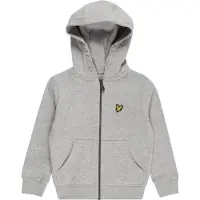 Lyle & Scott Junior Neuletakki - Harmaa melange - - 9-10 v (134-140) - Neuletakit