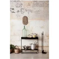 Ferm Living Plant Box kasviteline, kaksitasoinen, musta