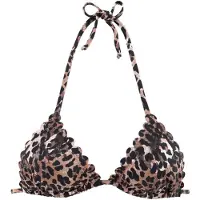LASCANA Bikinitoppi 'Lexa' beige / musta