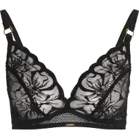 Chantelle Fleurs Wirefree Triangle Bra - Black - M