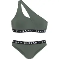 Elbsand Bikini oliivi / musta / valkoinen