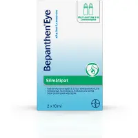 Bepanthen Eye silmätippa tippapullo 2 x 10 ml