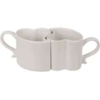 24hShop Sydämenmuotoiset kupit 2-pakkaus