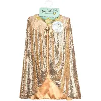 Den Goda Fen Golden Cape - Gold - 104-128