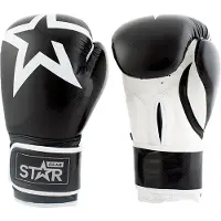 Star Nutrition Gear Star Gear Nyrkkeilyhanskat, Musta
