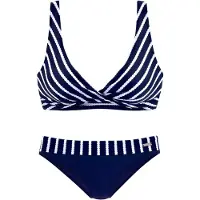 LASCANA Bikini laivastonsininen / valkoinen