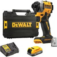 DeWalt Iskuruuvinväännin DCF850E1T-QW; 18 V; 1x1,7 Ah akku