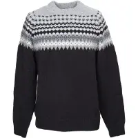 Sätila Men's Sarek Sweater Black Pitkähihaiset paidat M