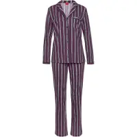 s.Oliver Pyjama monivärinen / burgundin punainen