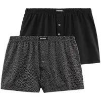 Bruno Banani Bokserishortsit harmaa / musta