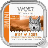 Wolf of Wilderness 6x150g MINI Adult Great Desert kalkkuna märkäruoka
