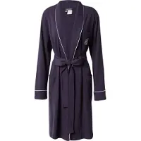 Ralph Lauren Pitkä kylpytakki laivastonsininen / valkoinen