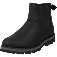 Timberland unisex for kids. TB0A28P10011 Courma Chelsea leather boots (30), Black, Flat, Zip, Velcro, Casual, children's fashion