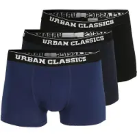 Urban Classics Bokserishortsit laivastonsininen / yönsininen / valkoinen