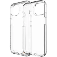 GEAR4 D3O Crystal Palace -suojakuori, Apple iPhone 14, läpinäkyvä