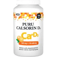 Puru Calsorin D3 500 mg + 10 mikrog 100 purutabl