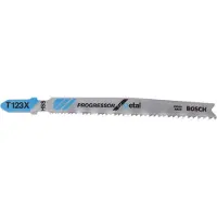 Bosch Pistosahanterä T 123 XF; 3 kpl.