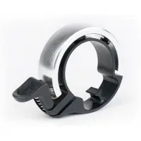 Knog Oi-soittokello, iso, hopea