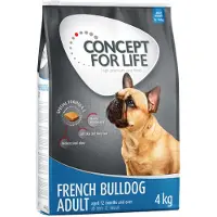 Concept for Life 2x4 kg French Bulldogg Adult koiran kuivaruoka