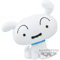 Banpresto Shiro Sofvimates Crayon Shinchan 10 Cm Valkoinen