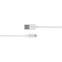 Deltaco Latauskaapeli USB-A Lightningiin, 3 m, valkoinen