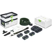 Festool Akkupölynimuri CTMC SYS HPC 4,0 I-Plus CLEANTEC