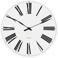 Arne Jacobsen - Roman Seinäkello 21 cm Valkoinen