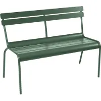 Fermob Luxembourg 2-istuttava sohva Cedar green