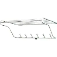 Maze Hat Rack naulakko, valkoinen