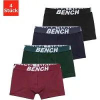 Bench Alushousut marine / vihreä / viininpunainen / musta
