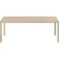Muuto Workshop pöytä, 200 x 92 cm, tammi - tammiviilu