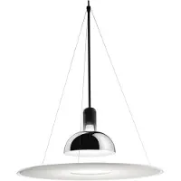Flos Riippuvalaisin , Frisbi, himmennettävä, Valkoinen, Olohuone, Muovi, Design