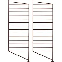 String lattiapaneeli 85 x 30 cm, 2 kpl, ruskea