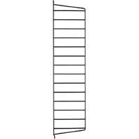 String sivupaneeli 75 x 20 cm, 1 kpl, musta