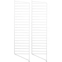 String lattiapaneeli 115 x 30 cm, 2 kpl, valkoinen