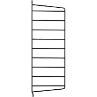 String sivupaneeli 50 x 20 cm, 1 kpl, musta