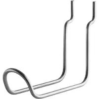 String Outdoor tuplakoukut, 2 kpl, ruostumaton teräs