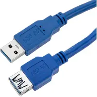 Techly Extension USB 3.0 Cable A Male / A Female 1m Blue ICOC U3-AA-10-EX (ICOC U3-AA-10-EX)